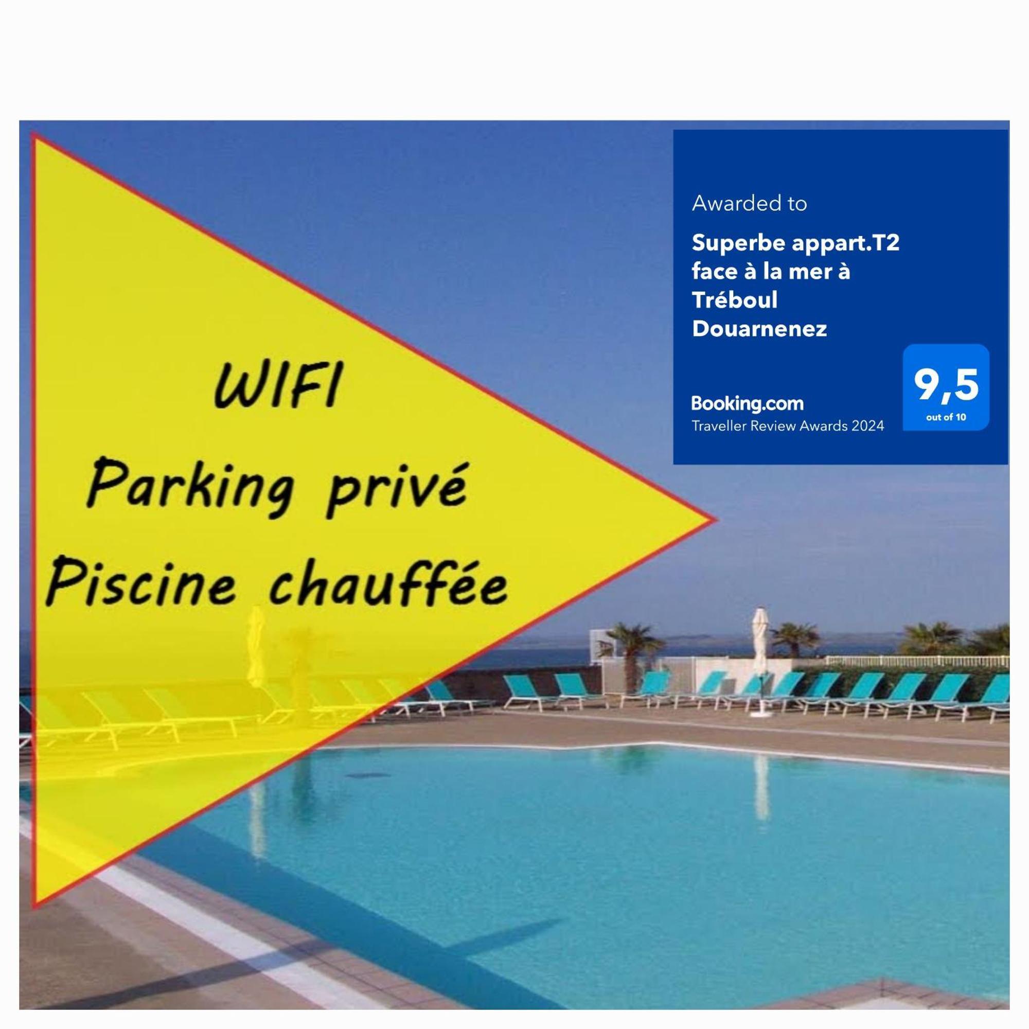 Superbe Appart.T2 Face A La Mer A Treboul Douarnenez Exterior foto